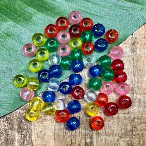 Pony Beads - 100 Pieces – Bead Goes On